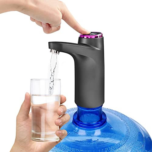 Water Dispenser Electric Water Bottle Pump 5 Gallon Water Dispenser Smart Water Dispenser Portable Water Jug Pump for Home Kitchen Office Use Water Jug Pump