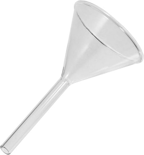 ABOOFAN Embudo De Para Laboratorio De Química Ítica Embudo Triangular De 60 Mm Lavable A Mano Para Alimentación De Líquidos Y Sólidos