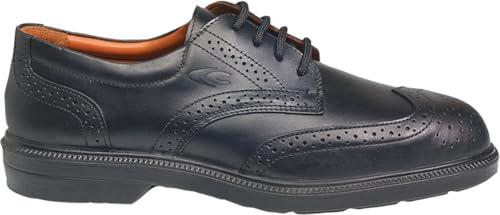 COFRA Bell S1 FO SR Scarpe da Lavoro Antinfortunistiche con Puntale in Acciaio, Tomaia in Pelle Fiore, Suola in Poliuretano Monodensità, Taglia 44