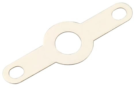Capicorda a saldare, Capicorda terminali, 50 pezzi/100 Pezzi Terminale di Saldatura a Doppia Testa in Rame Argentato M2.2-M4.2 Rondella di Saldatura Circolare Foglio di Saldatura(50pcs M2.2)