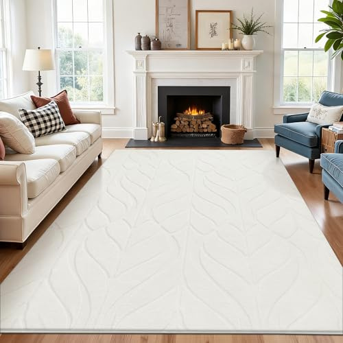SHACOS Alfombra Salón Moderna 160x230cm Alfombra Decorativa Habitación Motivo Geométrico de Pelo Corto Suave Antideslizante Interior para Sala de Estar, Dormitorio, Comedor