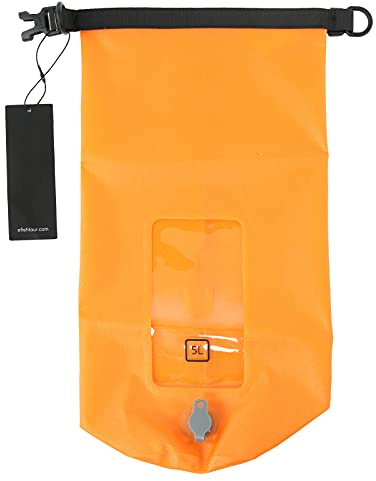 Mavaol-väska Lätt, lätt att rengöra förseglad förvaringsväska för utomhusaktiviteter Fotvandring Camping Vandring (Orange)
