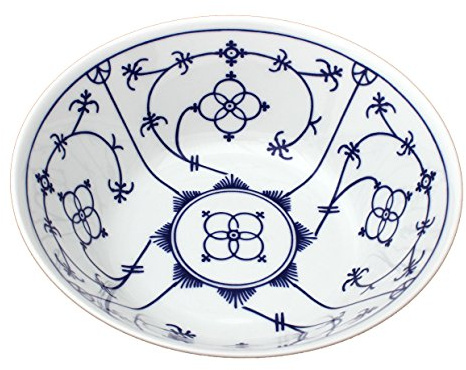ESCHENBACH 65279204306217 Tallin Schüssel rund 21 cm Porzellan, Indigoblau