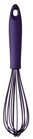 Premier Housewares 804900 Hand Whisk Wisk For Mixing Purple Whisk For Baking Silicone Whisk Hand Whisker Hand Whisk Manual Plastic Whisk 31x6x6
