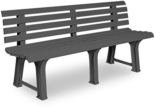 Panca da giardino, Orchidea, da 3 posti, 145 x 49 x 74 cm
