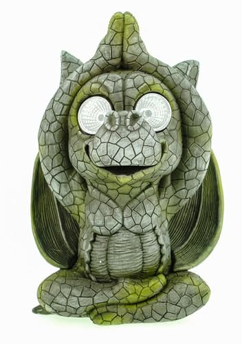 Kremers Schatzkiste Yoga Solar Gartendrache Meditierender Drache Solar LED Geschenk