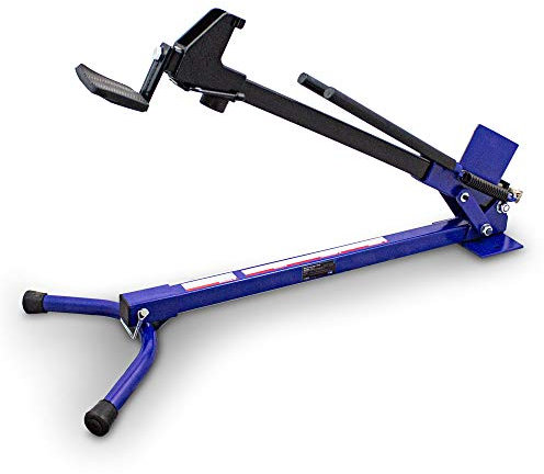 BITUXX® mechanischer Holzspalter Brennholz Holzklotz Spalter liegend Fuß betrieben 1,2T