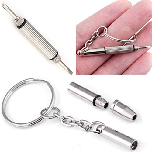 Cacciaviti Di Precisione Per Occhiali Mini Cacciavite Occhiali Kit Di Riparazione Con Portachiavi