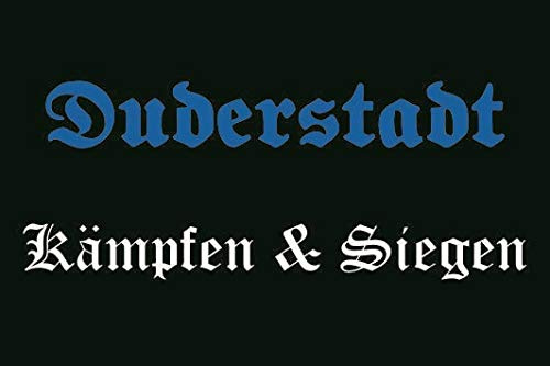 U24 Drapeau de la ville de Duderstadt Combattions & victoires - Qualité supérieure - 40 x 60 cm