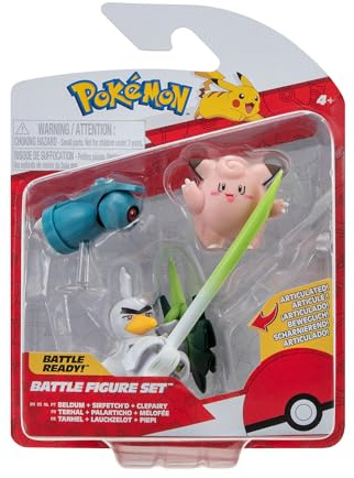 Pokemon- Figura de 3 pak, Multicolor (Jazwares PKW3057)