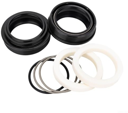 Zoegneer Joint anti-poussière universel noir pour fourche de vélo de montagne - Kit de joint d'huile de choc FOX//MANITOU/SR pour SUNTOUR (30 x 42 mm)