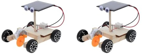 UPKOCH Mini DIY Solarauto Bausatz Für Kinder Ab 6 Jahren – Solarbetriebenes Lernspielzeug Zum Selbermontieren Fördert Kreativität Geduld Und Wissenschaftliches Experimentieren
