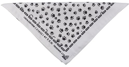 fashionchimp Bandana aus 100% Baumwolle, Premium-Qualität, Nicki-Halstuch für Damen und Herren, 50x50cm