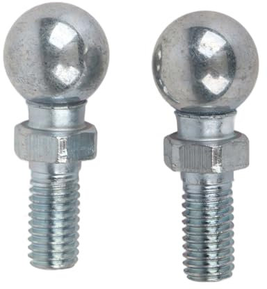 Kugelbolzen, 2 Stück, Auto-Eisen-Kugelbolzen, M8 für Gasdruckfedern, Kugelförmige Motorhaube