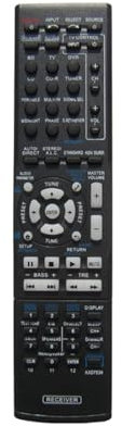Universal Remote Control AXD7534 For Pioneer AV Receiver VSX-519V-S/-K AXD7537