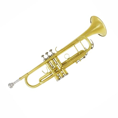 Gold Messing Trompete Körper B Flache Blasinstrument Tragbare Standard Trompete Professionelle