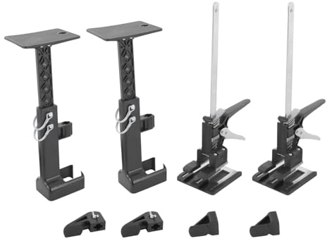 Möbelheber, 2 Pack Schrankheber, heber, Arbeitssparender Arm, Hebebockwerkzeug, Möbelhebevorrichtung, plattenheber trockenbau, Hebevorrichtung für Möbel, Tür, Möbeltransport Set, 10.8 x 10.2 x 39 CM