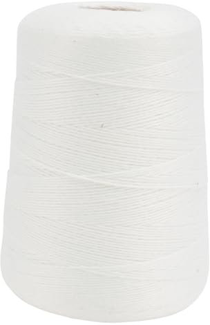 Uonlytech Cordel De Nailon Duradero De 500 M De Cuerda De Algodón para Envolver Salchichas Codos Tocino para Decoración
