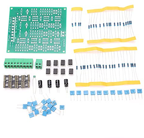 Kit fai da te modulo preamplificatore NE5532 amplificatore operazionale DC9-15V 24 dB/ott per gli appassionati di audio