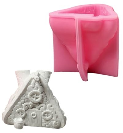 Moldes de silicona 3D para hacer jabón, decoración de yeso, arcilla de cemento, moldes de silicona