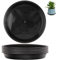 6 Piezas Platillos para Plantas 18 cm, Platos para Macetas Redondas, Platos de Plástico para Macetas, Platos Macetas Plastico, para Jardines, Patios Traseros, Balcones