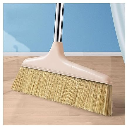 SMDLG Convenient Standing broom and dustpan set Cleaning Supplies Self-Cleaning with Dustpan Teeth for home Practical