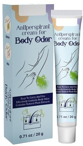 KOAHDE Body Odor Iintment,Armpit Deodorant Ointment,Underarm Odor Ointment,Armpit Odor Cream,Underarm Care Odor Cream,Deodorant for Men and Women to Prevent Sweating and Odours