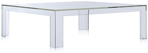 Kartell Invisible Table, Glasklar, H. 31.5 cm