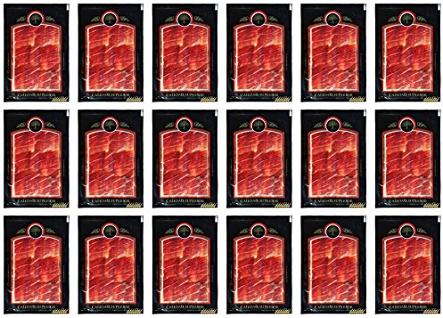Jamón de Cebo Ibérico Loncheado y Envasado. Cortado al Momento el Mismo Día Que Hace el Pedido. 18 Paquetes de 100 Gr.