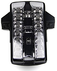 aVDB-moto LED-Bremslicht mit integrierten Blinker kompatibel mit Suzuki SV 650 1000 2003 + (Getönt)