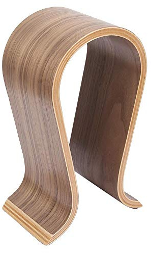 Hakeeta Kopfhörerständer aus Holz, schweres, Dickes U-förmiges Design, für alle Kopfhörergrößen, rutschfest, Kopfhörerhalter