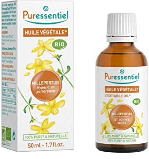 Puressentiel – Huile Végétale Millepertuis – Biologique – 100% Brute, Pure et Naturelle – Vegan et Cruelty Free – 50 ml