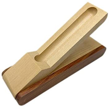 Holz Stift Display Box Einzel/Doppel Stift Präsentationskoffer Organizer Box Aufbewahrungsbox Stift Sammlung Fall Holz Stifteetui Display Box Für Erwachsene Für 2 Stifte Füllfederhalter