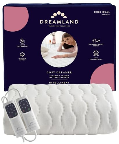 Dreamland COSY DREAMER SCALDA MATERASSO IN COTONE SUPERIOR KING DUAL 150X160 CM
