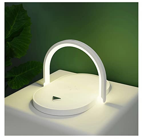 10W Qi Fast Charger Table Lamp Phnight Light Pad Phstand Desk Lamp/D