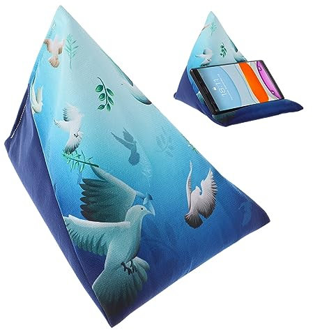Cabilock 2 Stück Handy Lesehalterung Tablet Lesekissen Haushalts Lesehalter Kissen Lesehalterung Mehrwinkel Leseständer