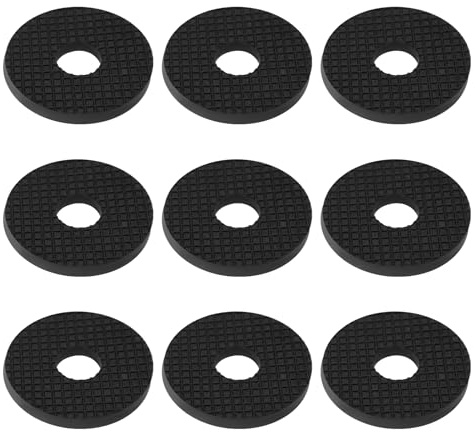 EMSea 100 Pezzi M8 Rondelle In Gomma Rondelle Piatte In Gomma Rondelle Di Tenuta Rotonde 25,8mm OD x 8mm ID x 3mm Di Spessore Per Macchinari Industriali Idraulici Uso Domestico