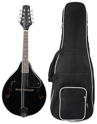 Professionell Mandoline Instrument A Style Mandoline 8-saitige Mandoline Aus Lindenholz Und Ebenholz Mit Koffersaiten Für Anfänger Für Üben Von Saiteninstrumenten