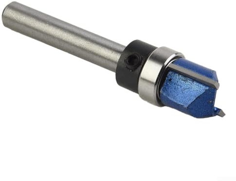 Router Bits Set for Dado Planer with 1/4 Inch Shank and Top Bearing Design (1#)