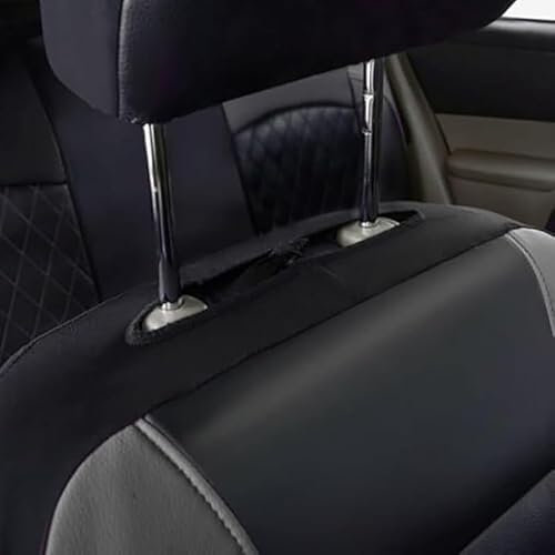 NBVGFGDF Auto Sitzbezüge, für Tesla Model S Plaid X 2012~2023 2015 Luxus PU Leder wasserdichte rutschfest Autositz Protektor, Atmungsaktiv Bequem Vordersitzbezüge,D