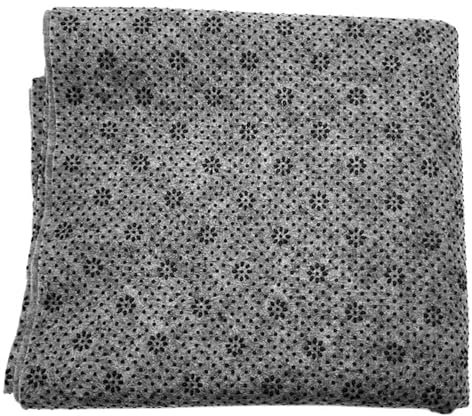 Tessuto secondario per tufting per la realizzazione di tappeti,supporto in feltro di plastica a punta, tessuto di base per tappeti antiscivolo, supporto finale in feltro di poliestere, 59x59 pollici