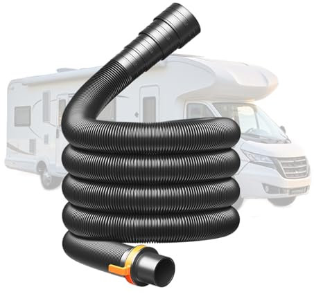 Tuyau des eaux usées pour la caravane - tuyau de vidange flexible pour camping-car | d'eau du camping-car | Tube d'échantillonnage de caravane pliable | des eaux usées pour le jar