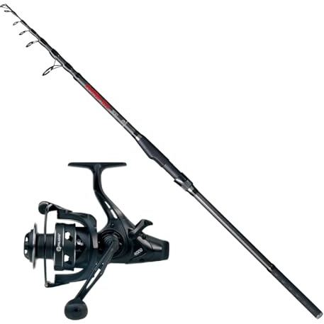 Combo Tele Monster Angelset Teleskoprute + Freilaufrolle (3,00m)