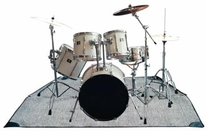Rockbag RB 22201 B Drum Teppich 2 x 2m
