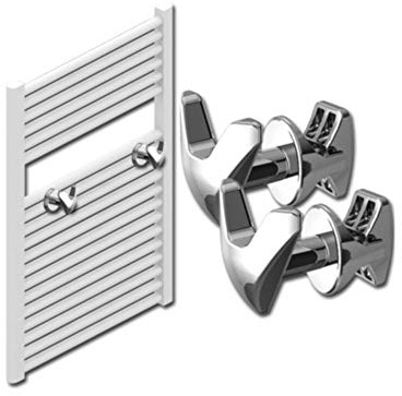 Robe Hook V Shape - Chrome (Single) by Smr
