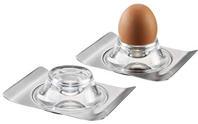 GEFU Brunch Eierbecher, Edelstahl, 12,3 x 9 x 3,2 cm