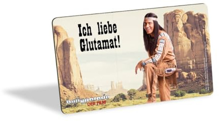 HUCH! 880055 Winnetou Breakfast Board, Resopal, Multi-Colour, 23.5 x 14.5 x 0.2 cm