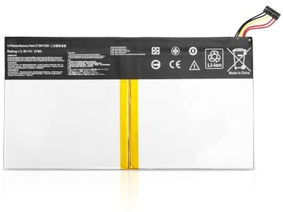 K KYUER 31Wh C12N1320 Laptop Batería para ASUS Transformer Book T100 T100T T100TA T100TAL T100TAF T100TAM T100TAR T101TA T101TAH H100TA H100TAF R104T R104TA R104TAM R104TAF T100TA-C1-GR DK002H Tablet