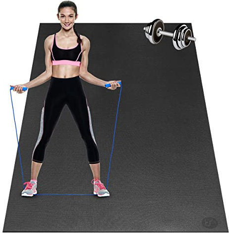 RYTMAT Sportmatte Fitnessmatte Rutschfest 183×122cm 6mm Dicke Yogamatte Groß und Breit Gymnastikmatte für Fitness Aerobic Training