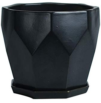 GImLY Keramik-Blumentopf, kreativer Keramik-Diamant, geometrischer Übertopf, Kaktus, Lithop-Übertopf, Heimtopf, einfacher Sukkulentenbehälter, grüne Pflanzgefäße, kleine Bonsai-Töpfe, Heimdekoration